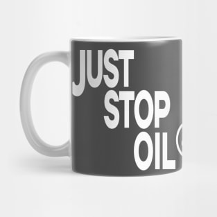 Just Stop Oil Save the Earth orange Mug